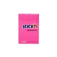 ราคา กระดาษโน้ตกาวในตัว ชนิดกาวหัว STICK'N #21161 ขนาด 3x2 นิ้ว สีบานเย็นนีออน (PC) (5178494347)