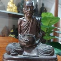 ราคา พระบูชา หลวงปู่เจ๊กวัดระนาม พระอริยสงฆ์ ๕ แผ่นดินแห่งเมืองสิงห์บุรีขนาดหน้าตัก 4.5 สูง 6.5 นิ้ว เนื้อทองเหลือง จัดสร้าง (25271281035)
