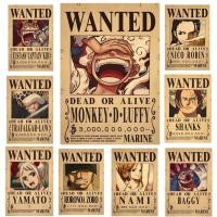ราคา โปสเตอร์กระดาษคราฟท์ ลาย one piece luffy gear 5 nika สไตล์วินเทจ สําหรับติดตกแต่งผนังห้องนอน รูปภาพ (18263001126)