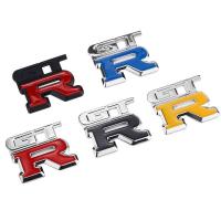 ราคา 3d โลหะ GTR โลโก้รถ Auto ตกแต่งด้านหลังป้ายสัญลักษณ์สติกเกอร์รูปลอกสําหรับ NISSAN GTR (27210342940)