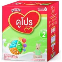 ราคา นมผง สูตรสำหรับทารก ♢Dumex นมผง ดูเม็กซ์ ดูโปร สูตร 2 สำหรับเด็กทารกอายุตั้งแต่ 6 เดือนถึง 3 ปี ขนาด 1800 กรัม(1กล่อง)✥ (10746387323)