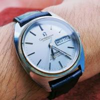 ราคา omega constellation หอดูดาวสีเงินหน้าเทา Grey Dial ทรง UFO มือสอง สวยมากหายาก (5716521521)