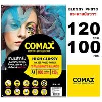 ราคา กระดาษโฟโต้กลอสซี่อิงค์เจ็ท A4 120แกรม(100แผ่น)กระดาษโฟโต้ผิวมันวาว เนื้อกระดาษคุณภาพสูงหนา120 แกรม พร้อมคุณสมบัติกันน้า (17206631360)