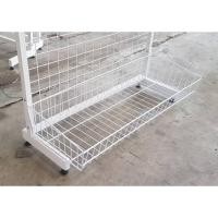 ราคา ตะกร้าแขวนตะแกรง ต่อชั้นวางของขายสินค้า ได้ 34×88×17ซม. แขวนวางของขาย ตะแกรงแขวนวางรองเท้า สีขาว สีดำ ตะแกรงวางสินค้า (2278548728)