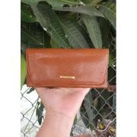 ราคา กระเป๋าสตางค์ใบยาวผู้หญิงหนังแท้ YIKO HANAI ของญี่ปุ่นมือสอง (26272528842)