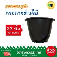 ราคา (เก็บโค้ดส่งฟรีหน้าร้านค้า) กระถางพลาสติก 22 นิ้ว กระถางต้นไม้ กระถาง (11397526988)