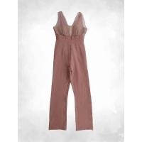 ราคา Classy ไซส์ S M จั้มขายาวสีชมพูกะปิ ใส่ออกงาน ใส่เที่ยว เรียบหรู [ ถ่ายจากสินค้าจริง ] (21393864014)