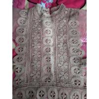 ราคา เสื้อลูกไม้ คอจีน แขนกุด (2714692592)