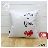 ราคา ปลอกหมอนอิงโซฟา Blacu Me & You (26735529538)