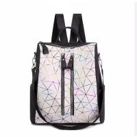 ราคา กระเป๋าเป้สะพายหลังผ้าไนล่อนกันน้ำสไตล์เกาหลี # 110 (7804945049)