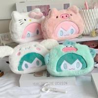 ราคา การ์ตูน Sanrio Plush กล่องดินสอน่ารัก HelloKitty Cinnamoroll กล่องดินสอความจุขนาดใหญ่กระเป๋าเก็บเครื่องเขียนมัลติฟังก์ชั่น (28264079273)
