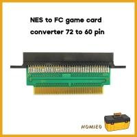 ราคา HOMIE0 ตัวแปลงอะแดปเตอร์ 72 พินเป็น 60Pin แบบพกพาสําหรับ NES Card เพื่อตัวแปลง FC (26087691960)