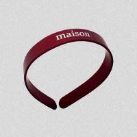 ราคา maison KEEPS ที่คาดผม สี burgundy (25092099272)