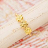 ราคา [ PCPY Jewelry ] แหวนดอกไม้ทองคำแท้ (ทอง37.5%) ทองคำแท้9K ขายได้ มีการ์ดรับประกัน [9KPRB206] (19252425782)