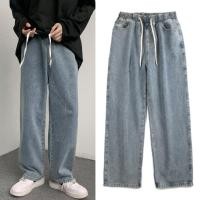 ราคา กางเกงยีนส์ขากระบอก New Item Straight Jeans Style (16894852658)