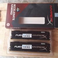 ราคา 8GB (4GBx2) DDR4/2400 RAM PC (แรมพีซี) KINGSTON HyperX FURY (BLACK) ประกัน advice 1 ปี (5100347756)