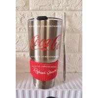 ราคา MINISO x Coca-Cola แก้วเก็บความเย็น แก้วน้ำเก็บความเย็น Coca Cola Insulation Steel Bottle 850ml (22881943702)
