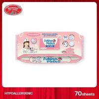 ราคา SUKINA PETTO Pet Wipes Hypoallergenic 70 sheets ผ้าเช็ดทำความสะอาดสำหรับสัตว์เลี้ยง สูตรอ่อนโยน ผิวแพ้ง่าย (7618663277)