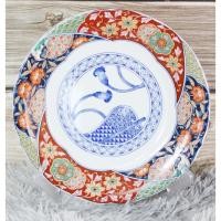 ราคา จานโชว์ ลายเบญจรงค์ แบบญี่ปุ่น สินค้ามือสองญี่ปุ่น สภาพดี (12070635887)