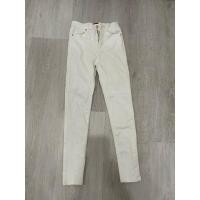 ราคา กางเกงยีนส์สีขาว ป้ายmy styleเอว22 ป้ายติดsizeM (24383978156)