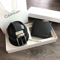 ราคา Calvin Klein Leather Belt & Wallet Setแท้outlet (1706890144)
