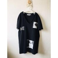 ราคา เสื้อยืดสีดำ CPS CHAPS ของแท้ (8150745903)