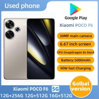ราคา POCO F6(5G)สมาร์ทโฟนปลดล็อค 256GB All-Colors Good Condition โทรศัพท์มือสองต้นฉบับ (44304554794)