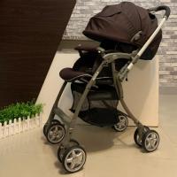 ราคา รถเข็นเด็ก ยี่ห้อ Aprica รุ่น AirRia Luxuna สีน้ำตาลฟ้า พร้อมซัพพอร์ต (5211808460)