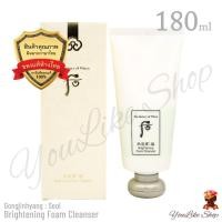ราคา The History Of Whoo Gongjinhyang : Seol Brightening Foam Cleanser (180 ml) โฟมล้างหน้า สูตรผิวกระจ่างใส (25616159019)