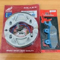 ราคา ผ้าเบรค spark-z หน้าดิส หลังดั้ม (9444634025)