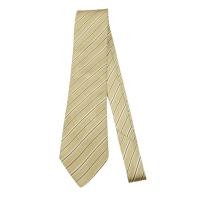 ราคา เนคไท Armani Silk Beige Stripe Italy เนคไทแบรนด์เนม ของแท้ (27126527808)