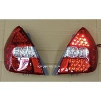 ราคา ไฟท้าย ไฟท้ายแต่ง jazz gd led สีแดง ปี 2003 2004 2005 2006 JAZZ GD LED 2005-2006 taillamp honda jazz gd 2003-2006 (5784058852)