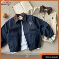 ราคา LeTongเสื้อแจ็คเก็ตสไตล์ญี่ปุ่นสําหรับเด็กผู้ชาย 2025 สไตล์ใหม่ เสื้อแจ๊กเก็ตปกและปิดกั้นสีเด็กผู้ชาย (41555242654)