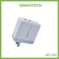 ราคา [Gravitechthai]Totu Design 2-CH Charger Quick Charge QC3.0 - AC25 (2966600212)