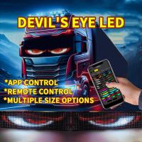 ราคา (ขนาดใหญ่) รถ Devils Eye Light รถบรรทุก LED Display Screen Light LED Matrix Pixel Panel, 5V USB Bluetooth Smart APP (42106392423)