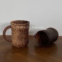 ราคา แก้วไม้ตาล แก้วน้ำ , เบียร์ มี 2 ขนาด (21590648867)