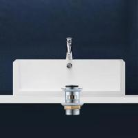 ราคา Deluxy Official Shop Verno สะดืออ่างล้างหน้าสเตนเลส 304 แบบกด Pop-Up หัวเล็ก ไม่มีรูน้ำล้น รุ่น XS-1801-02 (25132693315)