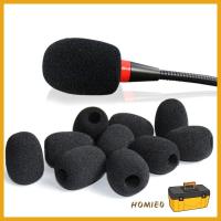 ราคา HOMIE0 10 ชิ้นชุดหูฟังเปลี่ยนฝาครอบ Gooseneck ฟองน้ําโฟมไมโครโฟนกระจก (27986189924)