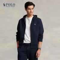 ราคา Polo Ralph Lauren เสื้อแจ็คเก็ตผู้ชาย Jacket-Double-Knit Full-Zip Hoodie รุ่น MNPOKNI16822541 สีฟ้า (19485631302)