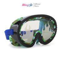 ราคา BLING2O แว่นตาดำน้ำเด็กสีสดใส ยอดฮิตจากอเมริกา CARSHOW ENGINE BLUE ป้องกันฝ้าเเละ UV ถ่ายรูปสวย สายซิลิโคนนิ่มไม่พันผม (12275571676)