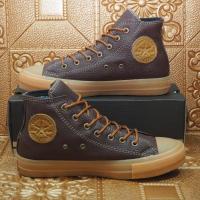 ราคา รองเท้า Converse ALL STAR หนังสังเคราะห์ สีน้ำตาลเปลือกส้ม แฟชั่น (24254066205)