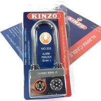 ราคา Kinzo Alarm Lock กุญแจกันขโมย กุญแจเตือนภัย สัญญาณกันขโมย #464 (552147542)