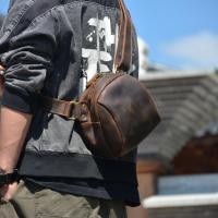 ราคา Original Simple Cowhide กระเป๋า Messenger กระเป๋าผู้ชาย Retro Crazy Horse หนังไหล่กระเป๋าหนังแท้กระเป๋าเป้สะพายหลังขนาดเล็กรถจักรยานยนต์ r8J1 (40606859132)