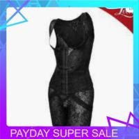 ราคา **ลดแรง** Leena ชุดกระชับสัดส่วน เสื้อ + กางเกง Infrared Body Slim Up Set สีดำ Size S M No.46 (6632955327)