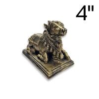 ราคา วัวถวายเจ้าที่ สีทองเก่า กว้าง 2นิ้ว สูง 4นิ้ว (21384598374)