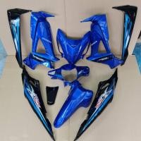 ราคา ชุดสี wave125x สีน้ำเงินดำ เฟรมรถ เวฟ100x ยกชุด10ชิ้น (13251958784)