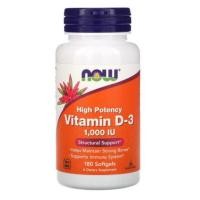 ราคา Now Foods, Vitamin D-3 High Potency, 25 mcg (1,000 IU), 180 Softgels , Vitamin d3 puritan , วิตามินดี3 , Now vitamin d3 (4759475396)