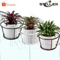 ราคา [ลดพิเศษ] InnHome ชั้นวางกระถางต้นไม้แบบแขวน กระถางต้นไม้ 3สี ชั้นวางกระถางแบบเหล็ก กระถางแขวนต้นไม้ กระถางแขวนผนัง (28783626893)