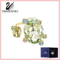 ราคา SWAROVSKI สวารอฟสกี้(พร้อมกล่อง)เครื่องประดับคริสตัลสุภาพสตรีที่ทันสมัยและเรียบง่ายคลาสสิก ศาลา เปิดแหวนผสมตัดพราวและรับผิดชอบ (40254780357)