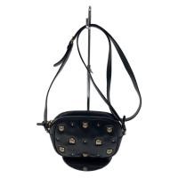 ราคา Salvatore Ferragamo กระเป๋าสะพายหนัง BLK AU-21 Shape Loss ริ้วรอยส่งตรงจากญี่ปุ่นมือสอง (29825732615)